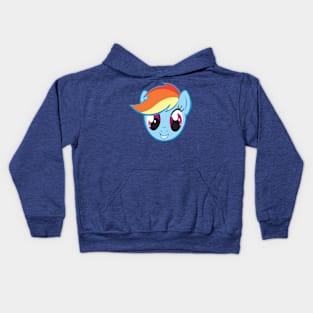 My little pony - Bigger Dash face Kids Hoodie